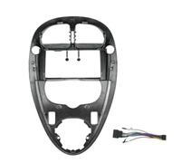 Marco Radio de Coche Panel Navegación Android para Citroën para XSARA para Picasso 1999-2010 Marco Universal para Tablero Adaptador De Fascia Estéreo Automóvil Multifunción(Black Belt Line)