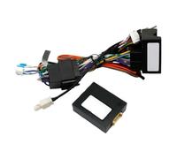 Marco Radio de Coche para Mercedes para Benz ML320 Clase M- W163 2003, 2004-2005 - Embellecedor para Radio De 9 Pulgadas - Panel De Instalación En El Tablero(Cable CANBUS)