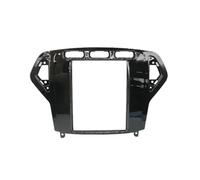 Marco Radio de Coche Radio Coche 9,7 Pulgadas 2 DIN para Ford para Mondeo 2007-2010 Marco Multimedia Estilo Tesla Reproductor Vídeo Navegación DVD Panel Embellecedor(Black)