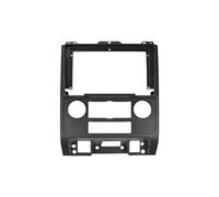 Marco Radio Fascia Radio Coche para Ford para Escape 2007 2008 2009 2010 2011 2012 Marco Placa Estéreo DVD Adaptador Montaje Bisel Instalación Tablero Panel Estéreo(Negro)