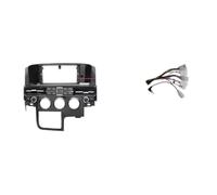 Marco Radio para Coche para 2019 para Toyota para HIACE para GRANVIA 10,25/12,3 Pulgadas Radio Coche Fascia Marco Estéreo para Coche Tablero Instalar Panel Embellecedor Panel Radio para Coche
