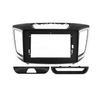 Marco Radio para Coche para Hyundai IX25 para Creta 2014-2019 9/10 Pulgadas Radio Coche Reproductor MP5 Marco 2 DIN Marco Radio Coche(Frame-9 Inch)