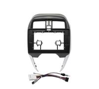 Marco Radio para Coche para Nissan para Marzo para Micra 2013-17 Panel Radio para Coche