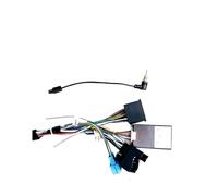 Marco Radio para E46 E39 E53 X5 Serie 3/5 Cables De Cableado Radio Coche DVD Cable Alimentación 16 Pines Decodificador Caja Canbus Panel Estéreo