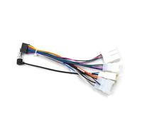 Marco Radio para Previa para Estima para Tarago XR50 2006-2016 Panel Estéreo 9 Pulgadas Arnés Cableado Adaptador Cable Alimentación Panel(Cable)