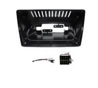 Marco Radio Reproductor Marco Estéreo Unidad Principal 2 DIN Panel Embellecedor Tablero Radio Fascia 9 Pulgadas para Opel para Astra (G) 1998-2003 2004 Panel Estéreo(with Cable)