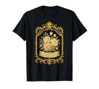 Marco rococó Moderno ornamentado de opulencia en Colores Pastel con Aspecto artístico Floral Camiseta