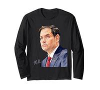 Marco Rubio 2028 Presidente Histórico de Acuarela Próximamente Manga Larga