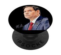 Marco Rubio 2028 Presidente Histórico de Acuarela Próximamente PopSockets PopGrip Adhesivo