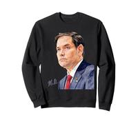Marco Rubio 2028 Presidente Histórico de Acuarela Próximamente Sudadera