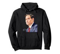 Marco Rubio 2028 Presidente Histórico de Acuarela Próximamente Sudadera con Capucha