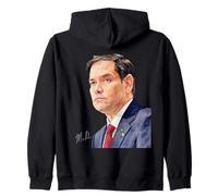 Marco Rubio 2028 Presidente Histórico de Acuarela Próximamente Sudadera con Capucha
