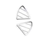 Marco salida aire coche Cubierta Ventilación Aire Acondicionado Frontal Embellecedora Salida CA 2 Uds Accesorios Adhesivos Compatible Con Hyundai Para I25 2012 2013 2014 2015