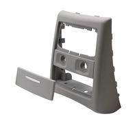 Marco Salida Aire Compatible Con 3 E90 E91 2005-2012 Consola Central Trasera Aire Acondicionado Rejilla Ventilación Marco Exterior Cenicero Panel Embellecedor 51167145681(Model C Gray)