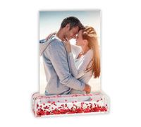 Marco San Valentin Corazones. Fotos Personalizadas Regalo. Regalos Navidad Originales. Regalo San Valentin Personalizado. Regalos Personalizados para Mujer y Hombre. 12x17cm Marco Corazones Peana