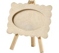 Marco sobre caballete, dimensiones 13,2 x 11,5 cm, grosor 18 mm, contrachapado, 1 unidad