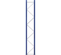 Marco soporte para estanterías para palets, desmontado eurokraft pro, azul genciana RAL 5010 / galvanizado