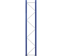 Marco soporte para estanterías para palets, desmontado eurokraft pro, azul genciana RAL 5010 / galvanizado