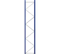 Marco soporte para estanterías para palets, desmontado eurokraft pro, azul genciana RAL 5010 / galvanizado