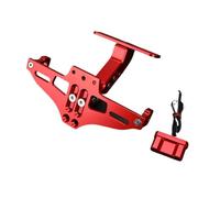 Marco Soporte Placa Matrícula Motocicleta, Luces Ajustables para Y&AMA&HA Xmax 300 Xmax300 X-MAX300 2017-2024 2023 2022 2021