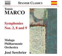 Tomas Marco – Sinfonías nº 2, 8 y 9 – CD – NAXOS