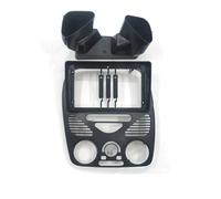 Marco Tablero 2 DIN 9 Pulgadas para FIAT para Siena para Palio 1996-2004 Marco Estéreo Android Unidad Principal Reproductor Panel Embellecedor Tablero Bisel Radio(Negro)