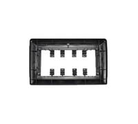Marco Tablero 7 A 9 Pulgadas Universal Dos 2 Doble DIN | Radio Fascia Estéreo Panel Unidad Principal Marco Montaje Salpicadero Kit Embellecedor Placa Frontal(10.1 inch)
