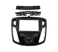 Marco Tablero 9 Pulgadas para Ford para Focus 2012-2017 Reproductor Estéreo Android 2 DIN Unidad Principal Panel Embellecedor Tablero Radio Coche Fascias Bisel Radio