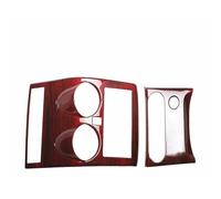 Marco Tablero Cambios Para Nissan Qashqai J10 2007-2013 Panel Navegación Escritorio Control Central Cubierta Con Marco Decorativo Embellecedor Coche Pegatinas ABS(B Bright wood grain)