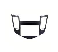 Marco Tablero para Chevrolet para Cruze 2009-2013 Panel Decorativo Marco | Placa Panel Marco Fascia Kit Bisel Embellecedor Reacondicionamiento 2 Din 7 Pulgadas(178x102mm,2009 -black)