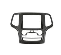Marco Tablero para Jeep para Grand para Cherokee 2014-2018 Compartimento Central Panel Navegación Decoración Cubierta Embellecedora Accesorios Interiores Bisel Radio