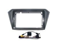 Marco Tablero para VW para GOL G7/G8 2016-2022 9 Pulgadas Radio Fascias Reproductor Estéreo Android 2 DIN Unidad Principal Panel Embellecedor Tablero Bisel Radio