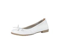 MARCO TOZZI 2-2-22100-20, Zapatos tipo ballet para Mujer, Blanco (White), 40 EU