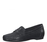 MARCO TOZZI 2-2-24225-28 Leder Slipper, Mocasín Mujer, Antic Negro, 41 EU