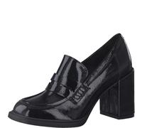 MARCO TOZZI 2-2-24403-20, Mocasín plano para Mujer, Negro (Black Patent), 38 EU