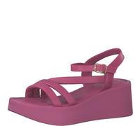MARCO TOZZI 2-2-28000-20, Sandalias con cuña para Mujer, Rosa (Fuxia), 38 EU