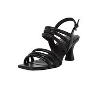 MARCO TOZZI 2-2-28016-30, Sandalia con talón para Mujer, Negro (Black Comb), 39 EU