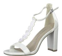 MARCO TOZZI 2-2-28310-20, Sandalette para Mujer, Beige (Ivory Patent), 40 EU