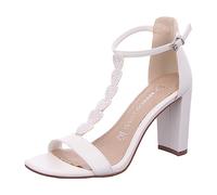 MARCO TOZZI 2-2-28310-20, Sandalette para Mujer, Blanco (White), 40 EU