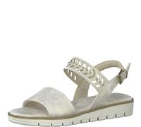 MARCO TOZZI 2-2-28600-20, Sandalia para Mujer, Beige (Dune Metallic), 40 EU