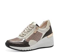 MARCO TOZZI 2-23723-41, Zapatillas para Mujer, Crema Comb, 38 EU