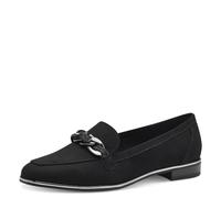 MARCO TOZZI 2-24200-42-Zapatillas, Plantilla Feel Me, Forro Interior Suave, Mocasín Mujer, Negro, 40 EU