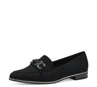 MARCO TOZZI 2-24206-42-Zapatillas, Plantilla Feel Me, Forro Interior Suave, Mocasín Mujer, Negro, 39 EU