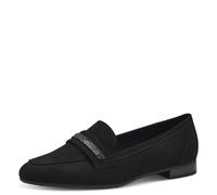 MARCO TOZZI 2-24211-42-Zapatillas, Plantilla Feel Me, Forro Interior Suave, Mocasín Mujer, Negro, 38 EU