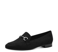 MARCO TOZZI 2-24212-42-Zapatillas, Plantilla Feel Me, Forro Interior Suave, Mocasín Mujer, Negro, 36 EU