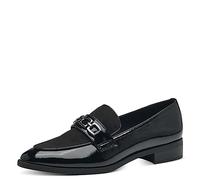 MARCO TOZZI 2-24306-41, Mocasín Mujer, Black Pat CB, 36 EU