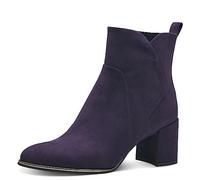 MARCO TOZZI 2-25095-41, Botas Cortas al Tobillo Mujer, Morado, 39 EU