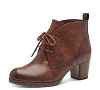 MARCO TOZZI 2-25107-41, Botas Cortas al Tobillo Mujer, Cognac Comb, 36 EU