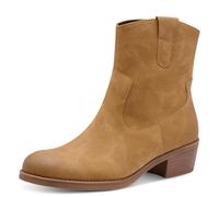 MARCO TOZZI 2-25300-45 - Botas de moda para mujer, color camel, talla 38 EU, marrón claro, 38 EU