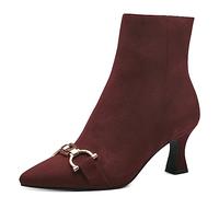 MARCO TOZZI 2-25319-41, Botines de tacón Mujer, Burdeos, 40 EU